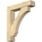 Ekena Millwork Imperial Block Rough Sawn Bracket w/ Offset Brace, Douglas Fir, 6"W x 26"D x 30"H BKT0604X26X30IMP05RDF - alternate 1